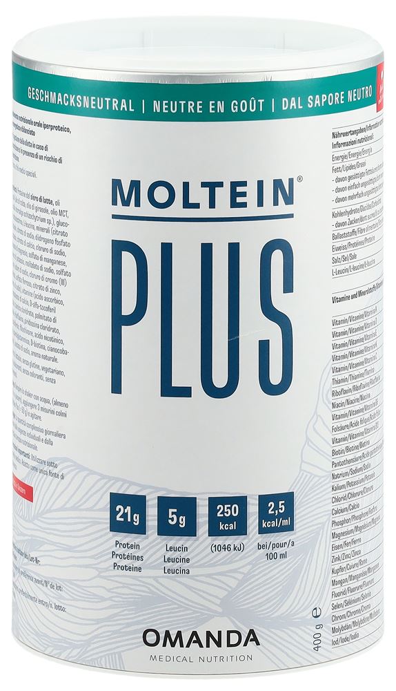 moltein PLUS 2.5 Plv Geschmacksneutral Ds 400 g
