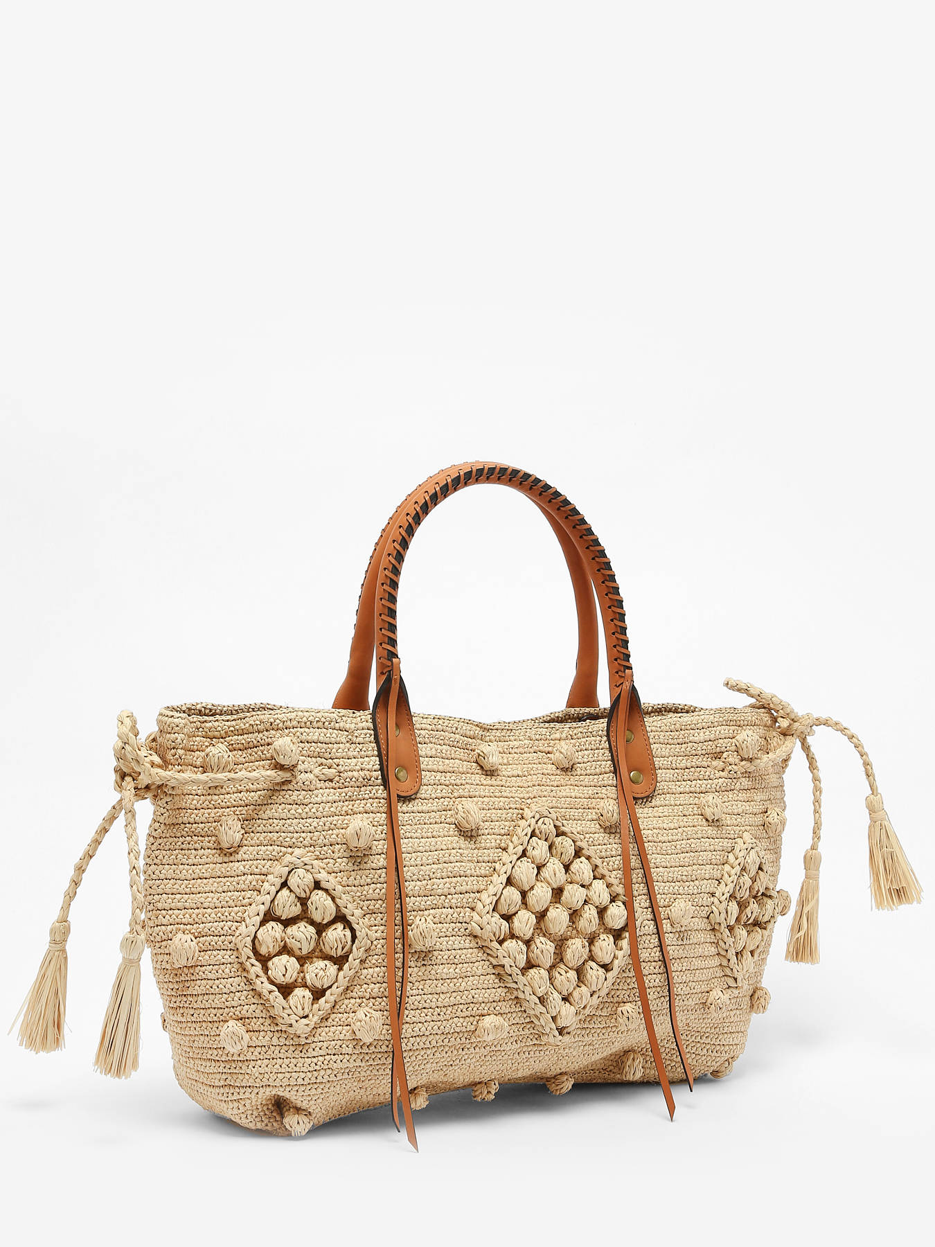 Sac port paule Raphia GERARD DAREL