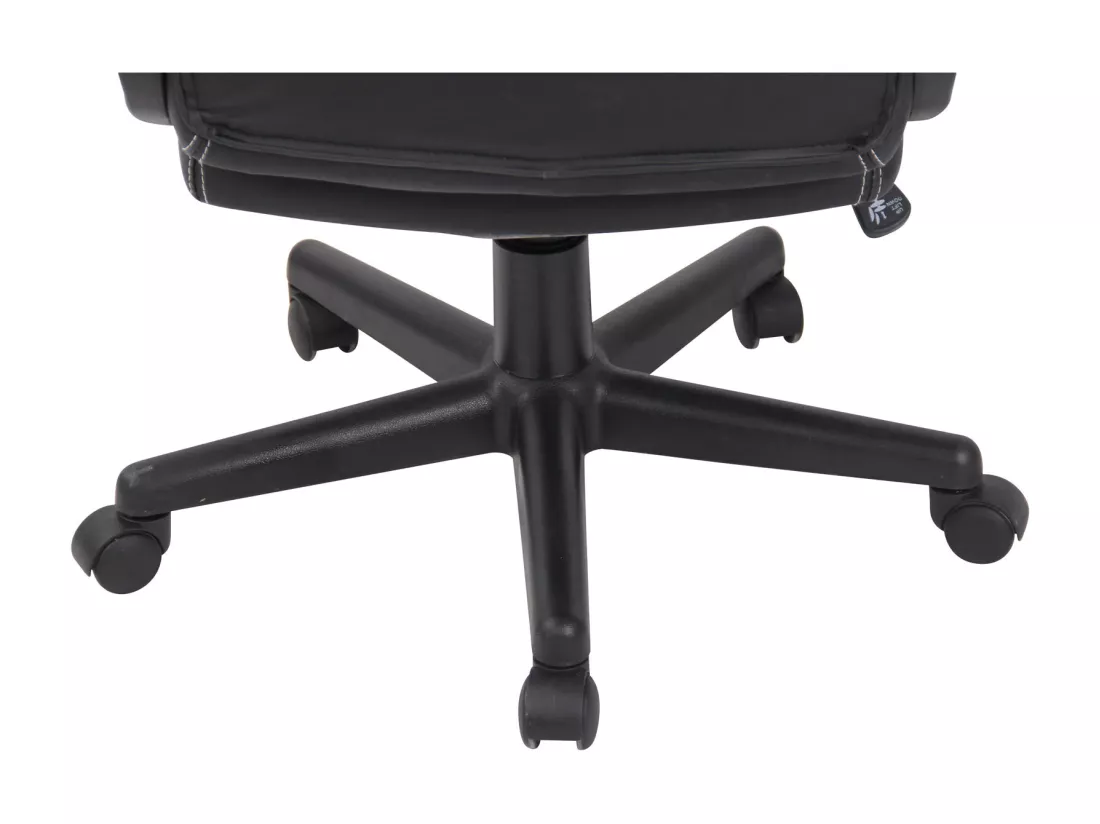 Chaise de bureau - Similicuir & Plastique - Vert - Fire