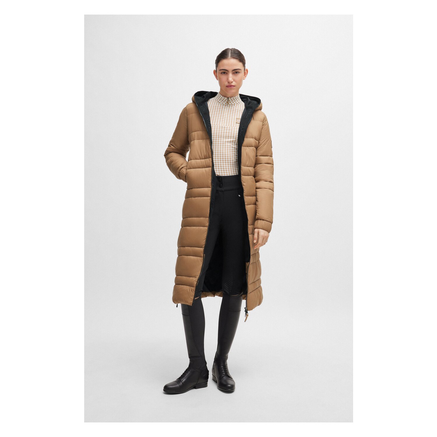 BOSS EQUESTRIAN Steppmantel Esmee - camel