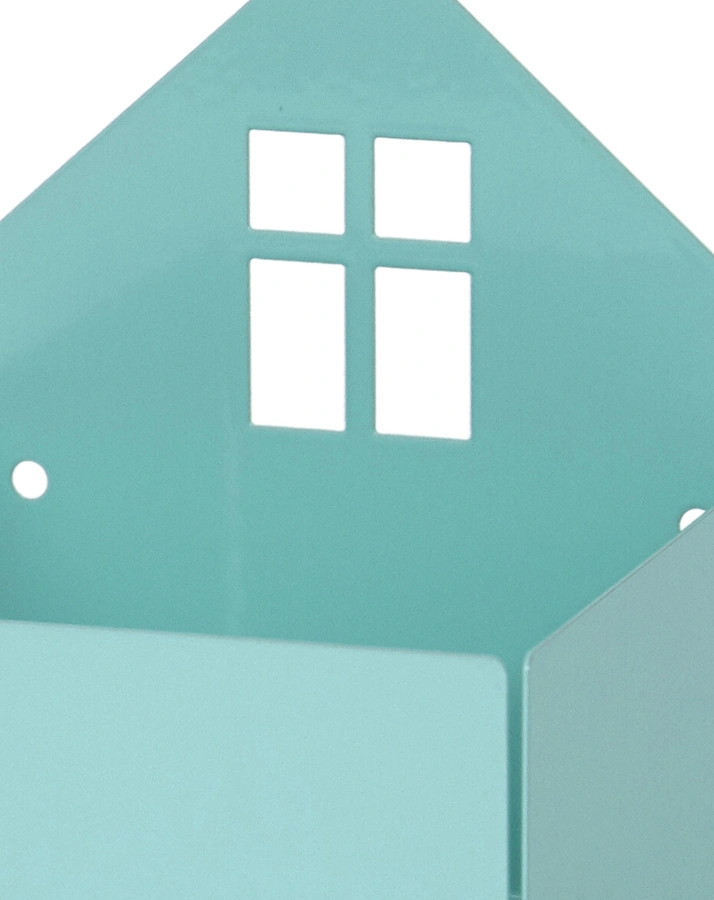 Wandregal HOUSE (11x13) in hellblau