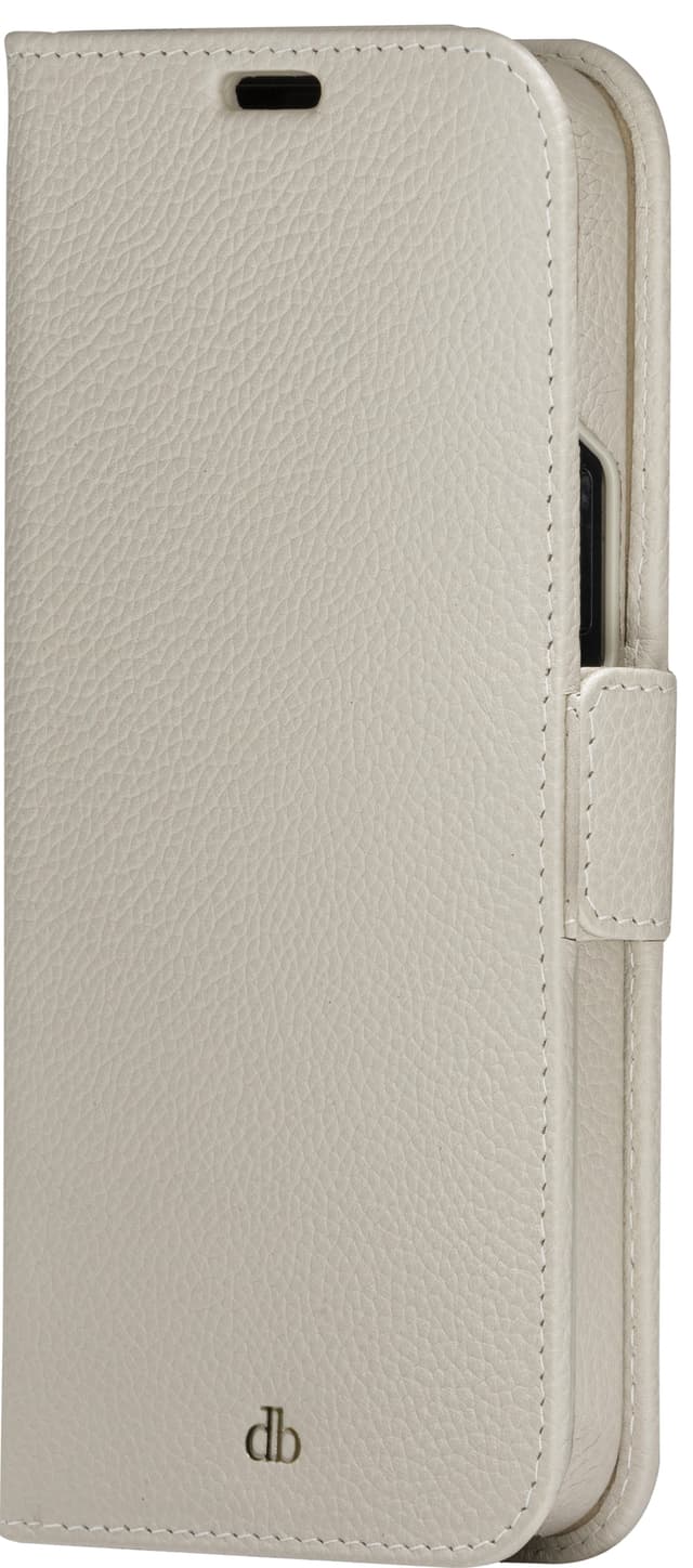 dbramante1928 New York iPhone 14 Pro pungetui (beige)