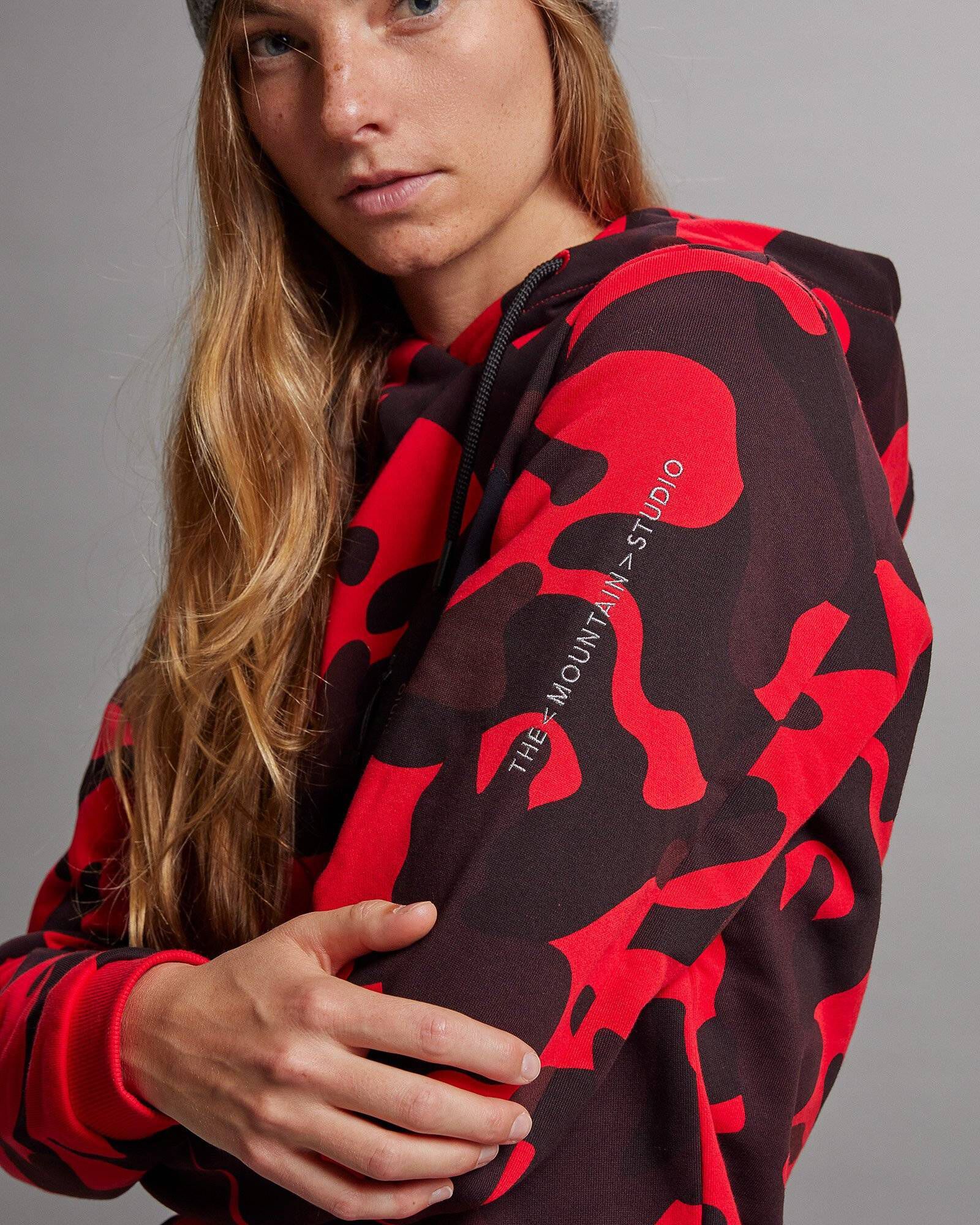 The Mountain Studio| Herren Hoodie ORGANIC COTTON CAMO HOOD