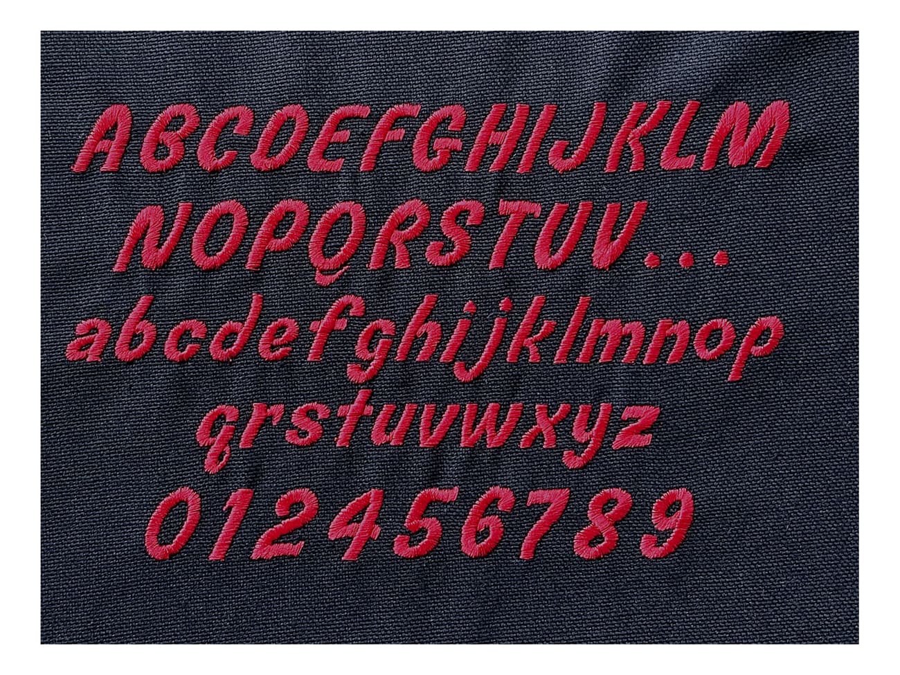 Broderie - Modèle C2 - Rouge - Meilleur du Chef