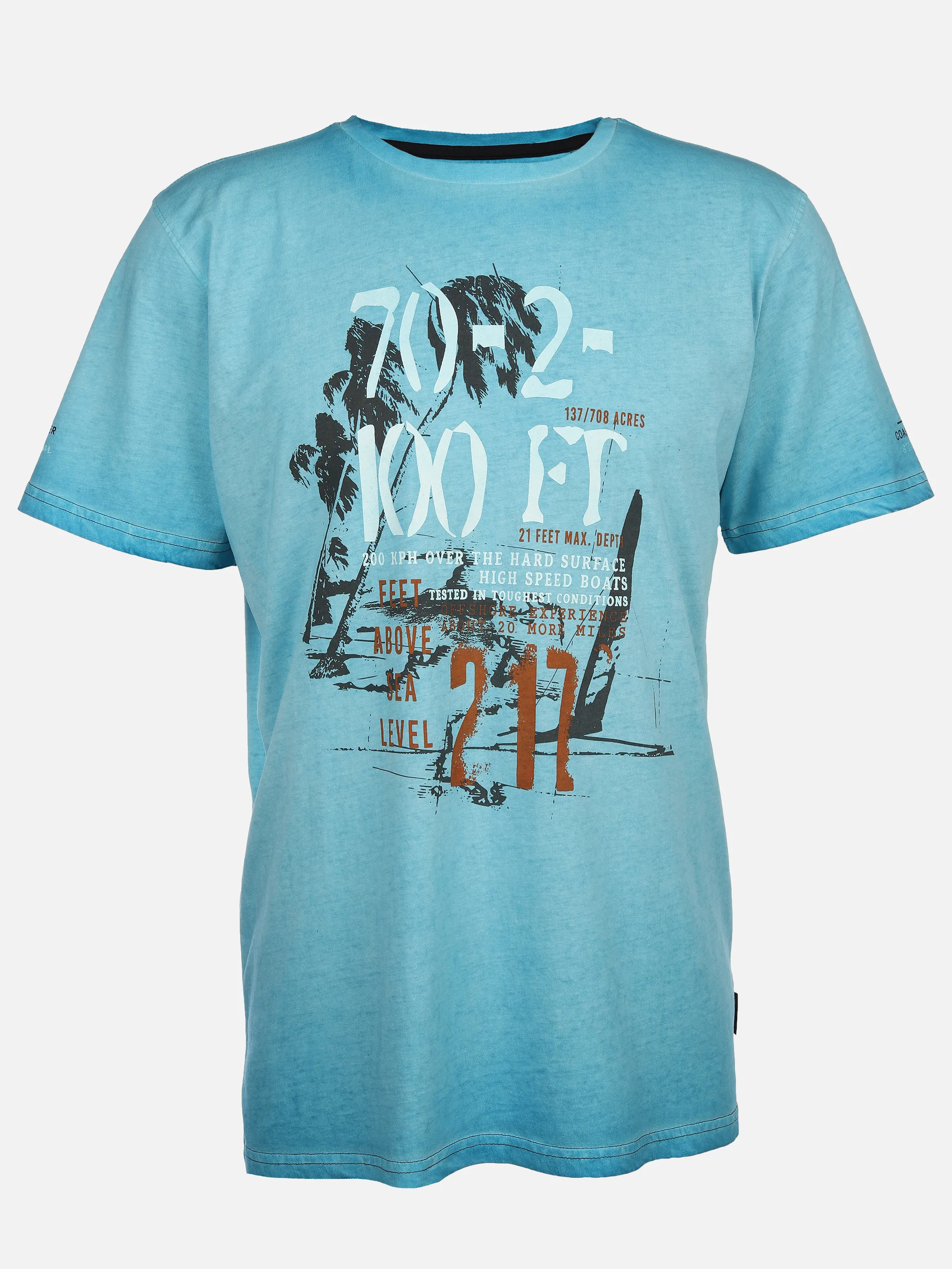 Herren Shirt mit Frontprint