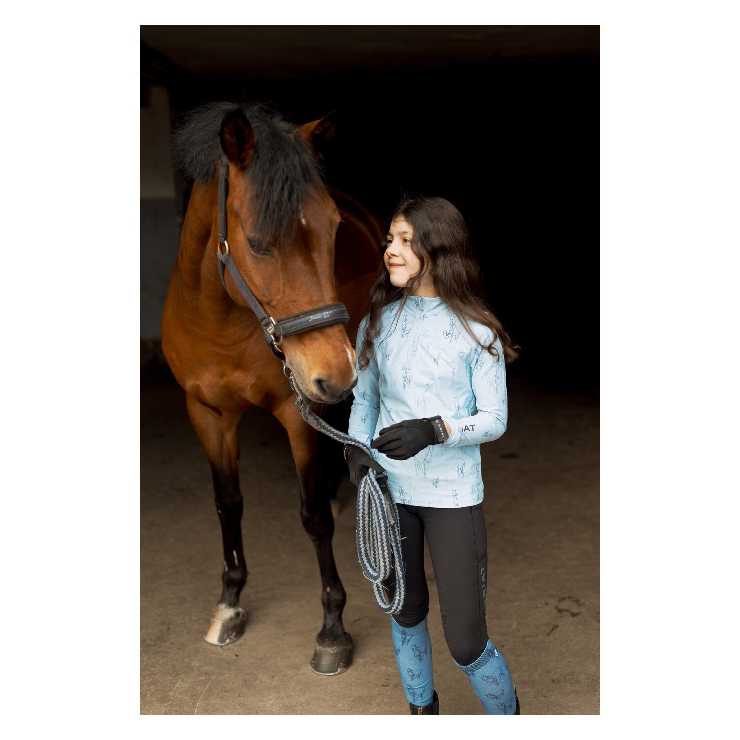 ARIAT Funktionsshirt Lowell 3.0  - sketch horse