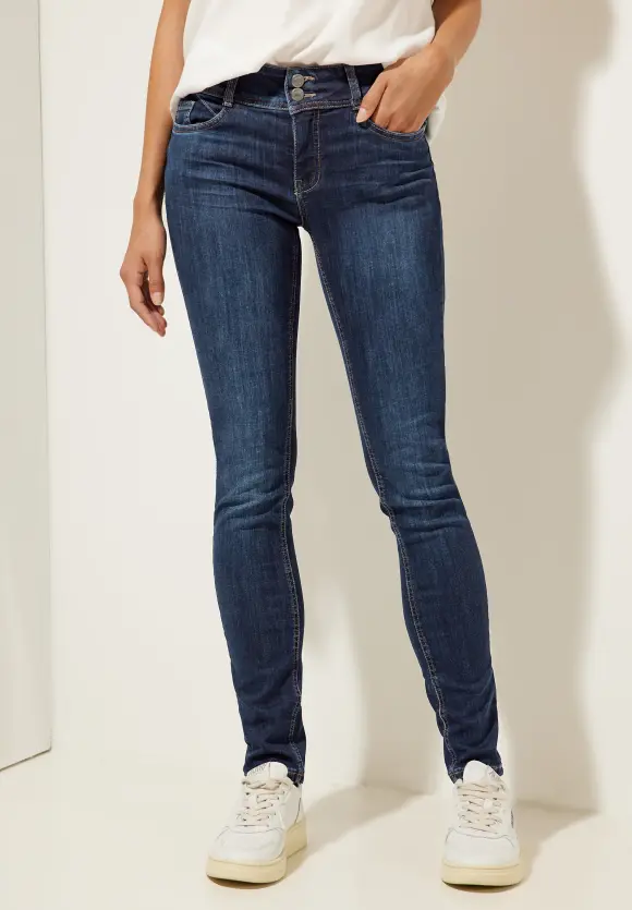 Slim Fit Jeans - clean indigo used