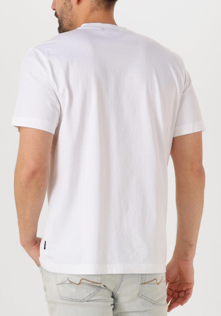 witte genti t-shirt t-shirt ss j2040-1223