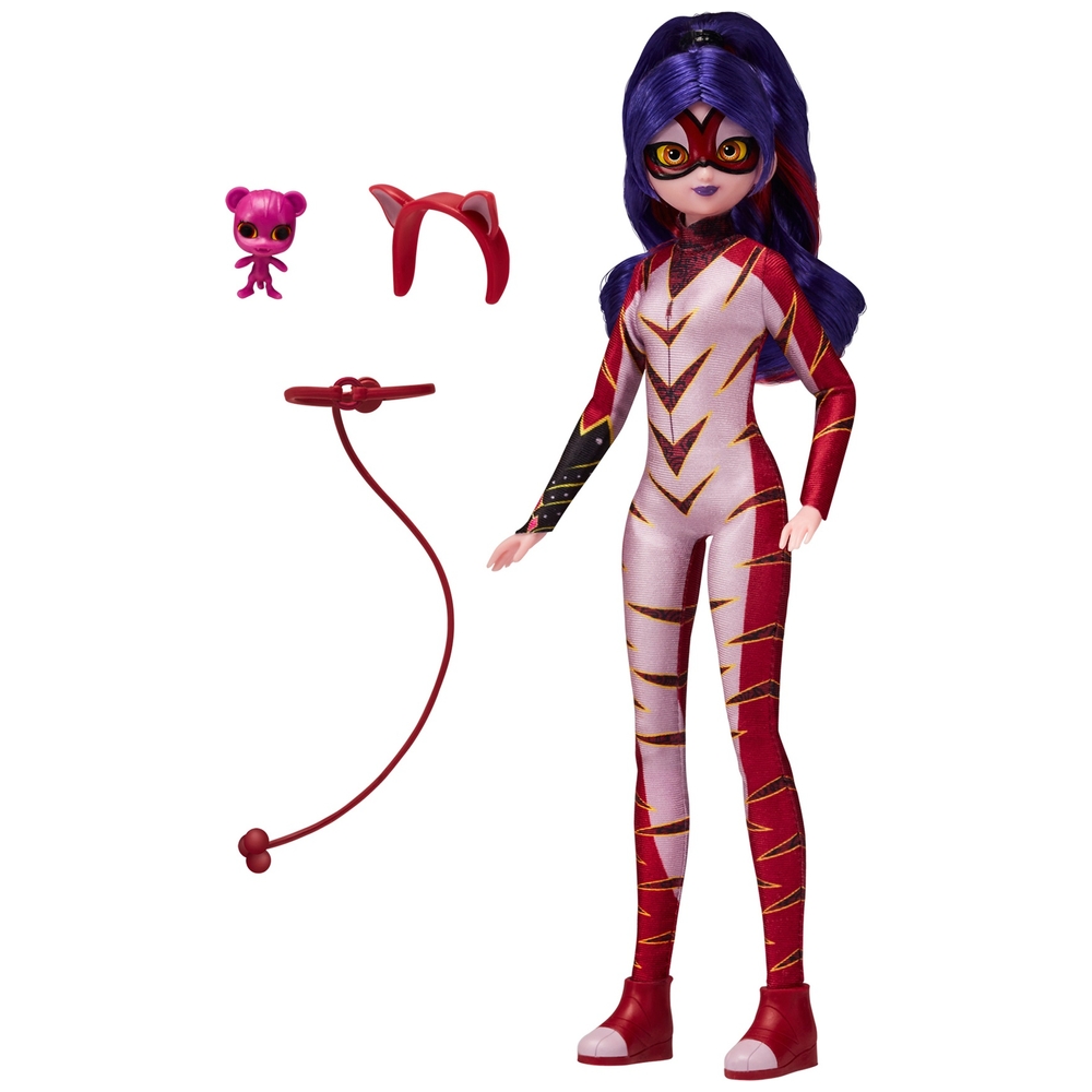 Miraculous Ladybug 26cm Lila Tigerin Modepuppe