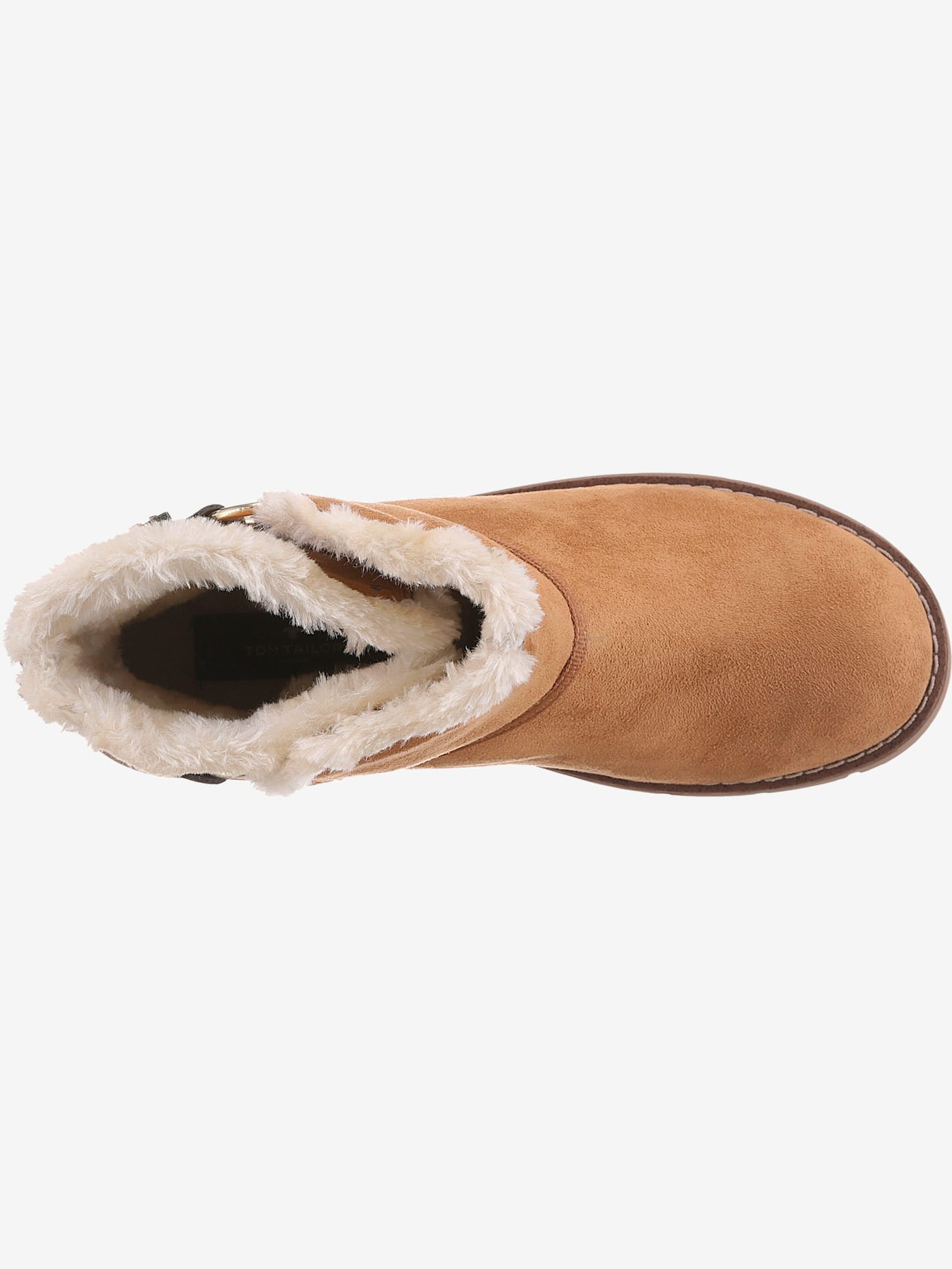 Bottines d'hiver avec empiècement contrasté