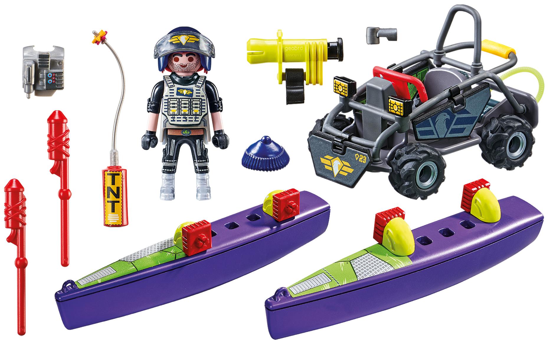 City Action SWAT-Multi-Terrain-Quad 71147Spielset