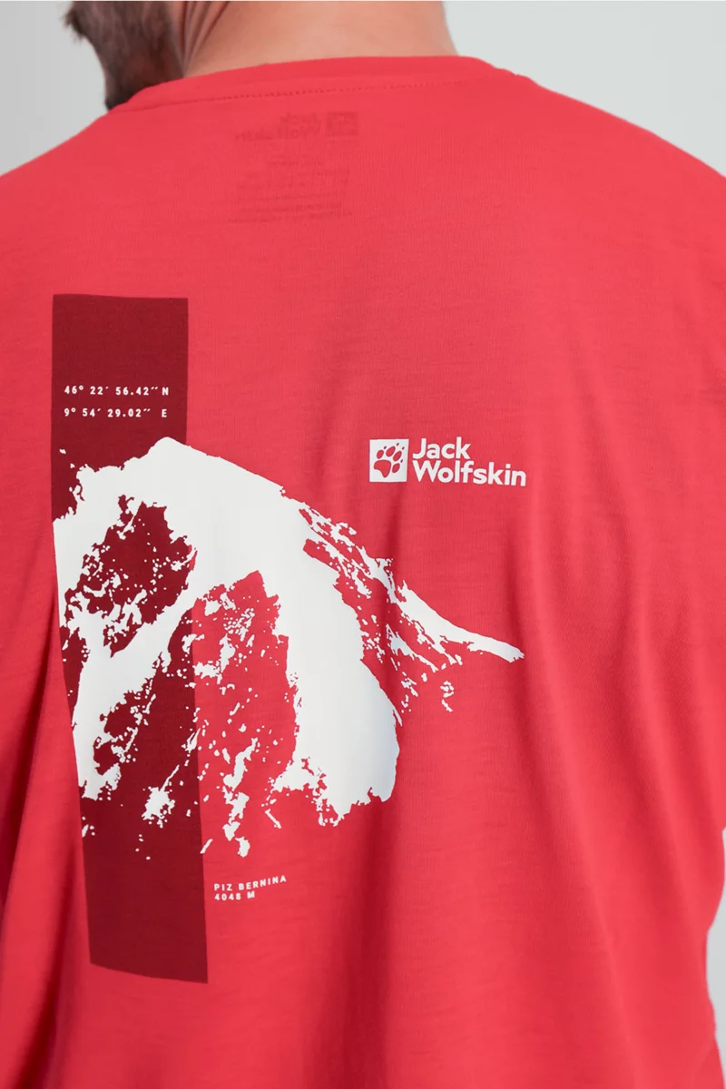 Jack Wolfskin Vonnan Graphic Herren T-Shirt