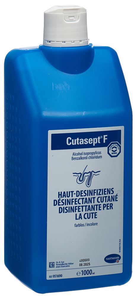 CUTASEPT Lösung farblos<br>1000 ml, Flasche, Lösung zur Anwendung auf der Haut