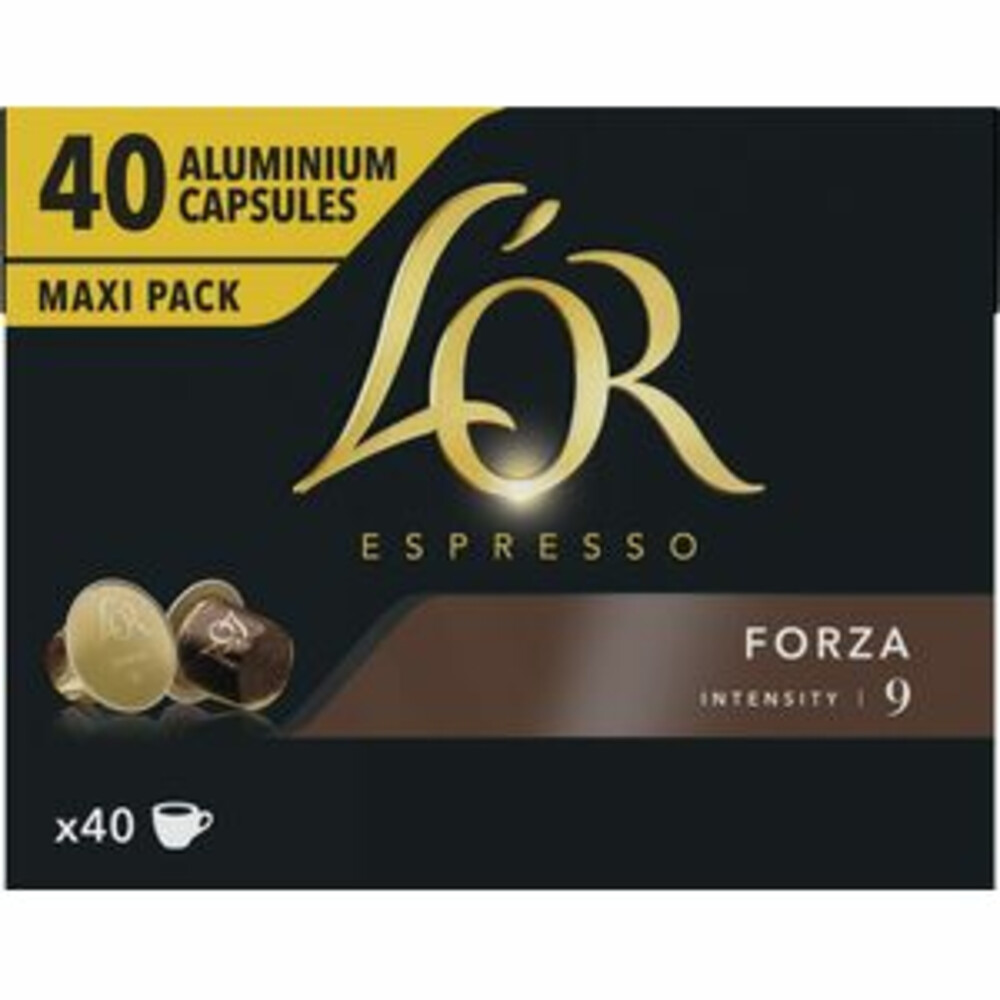 L'OR Espresso Koffiecups Forza40 stuks