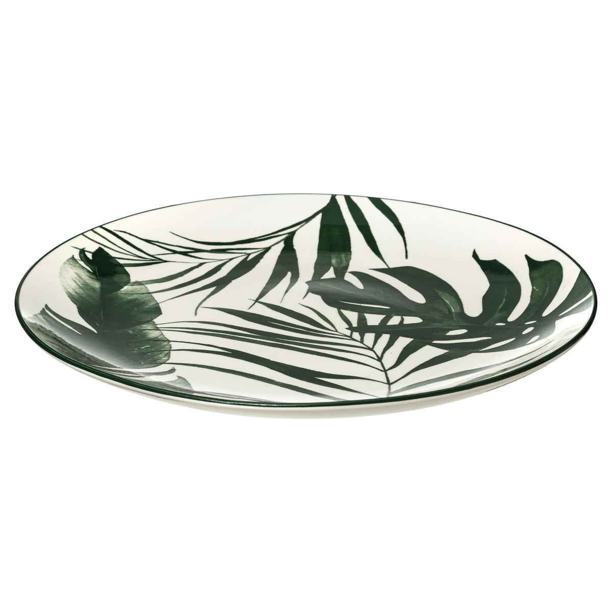 SERVICE VAISSELLE 18 PIECES PALME VERT