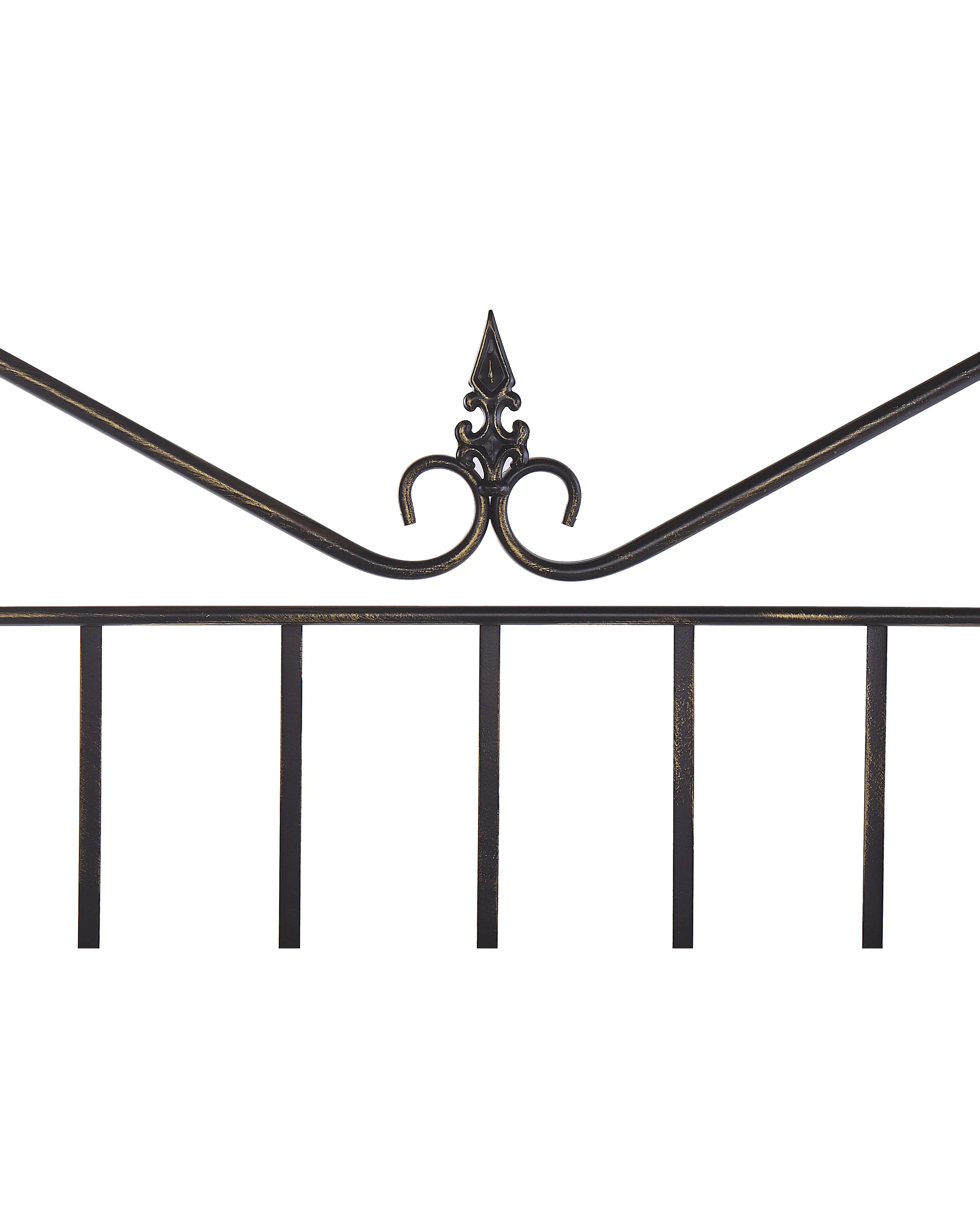 Rek PAVONA Metaal 94 cm 50 cm Zwart