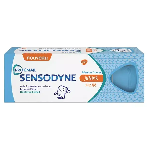 Sensodyne Pro-Émail Junior Dentifrice Enfants 6-12 ans 50ml