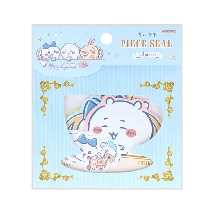 Sun-Star Stationery - Chiikawa Piece Seal Stickerset (Tea Time)