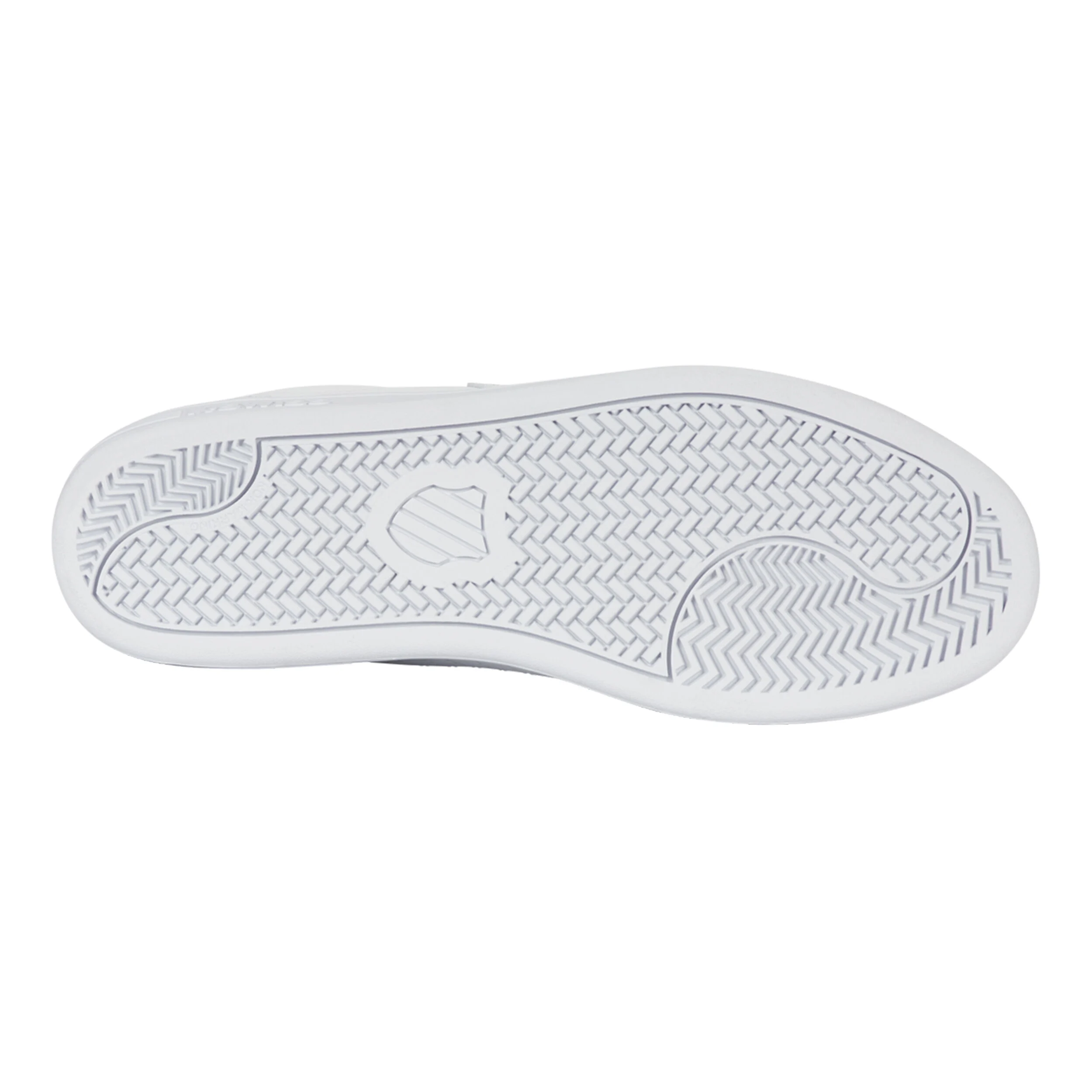 K-Swiss Court Shield II Baskets Hommes - Blanc , Bleu Foncé