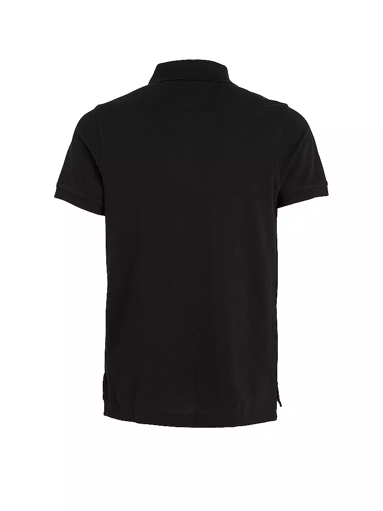 TOMMY HILFIGER Poloshirt Slim Fit schwarz