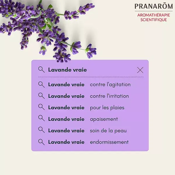 Pranarom Huile Essentielle Lavande Vraie 10ml