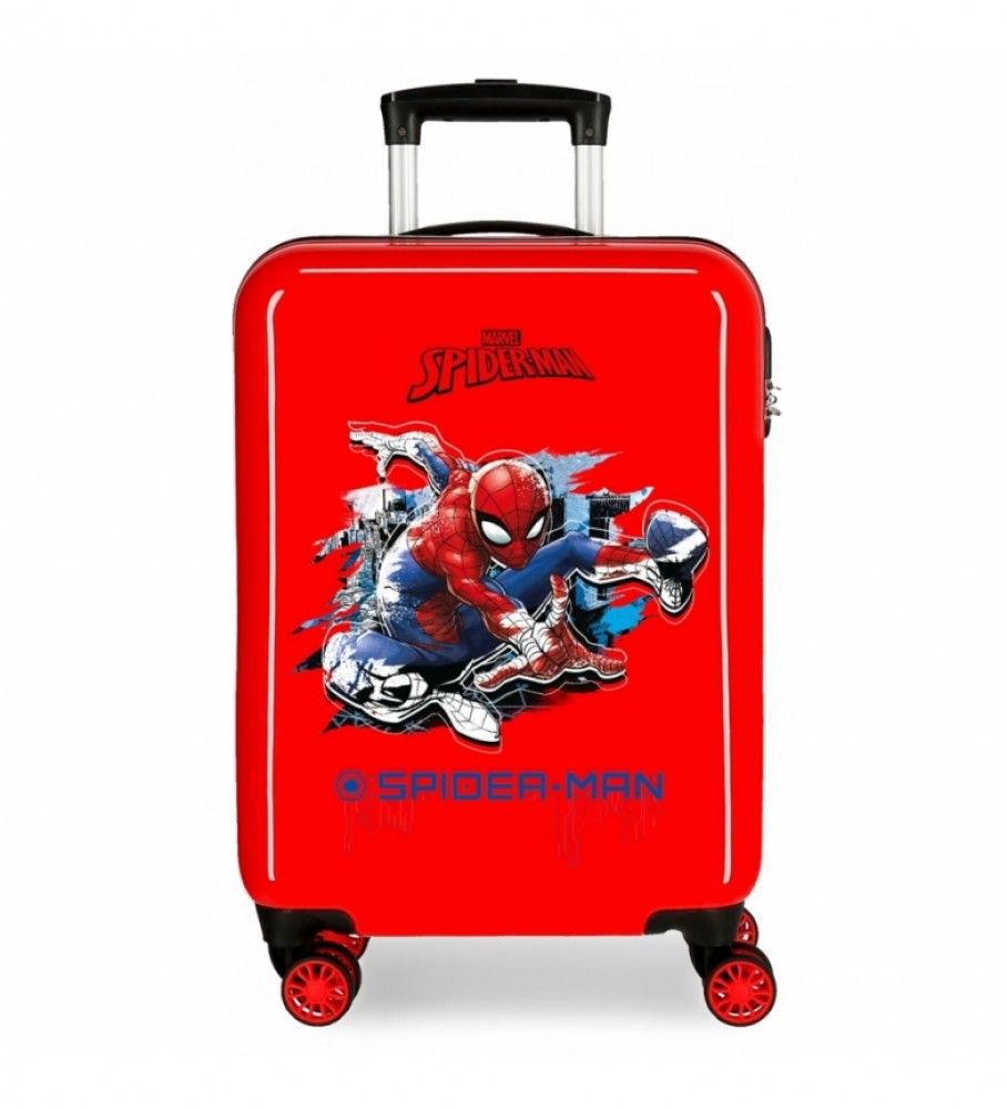 Mala de cabine rígida Joumma Bags Homem-Aranha Vermelha - 38x55x20cm -