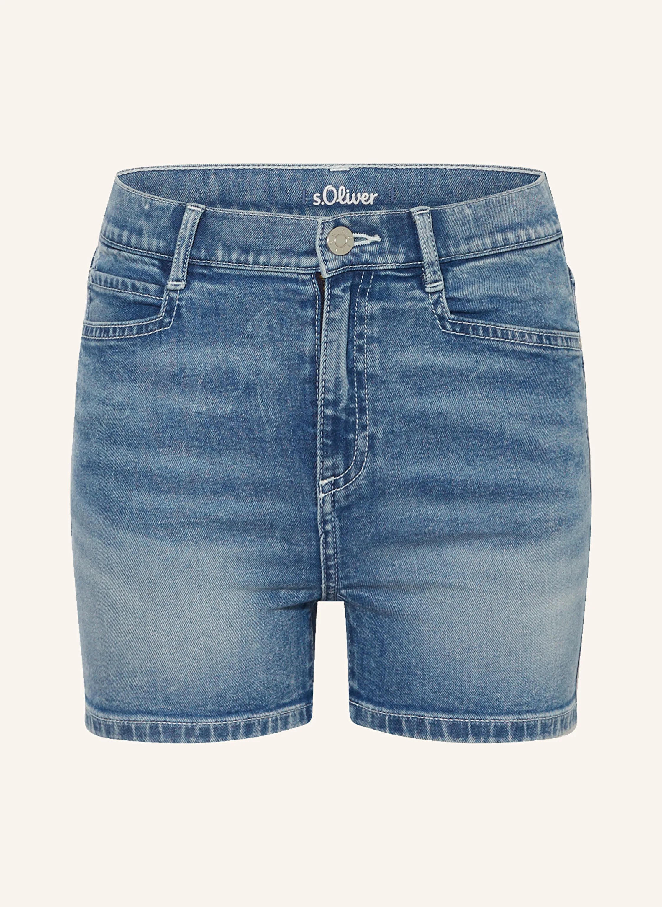 s.Oliver RED Jeansshorts Slim Fit