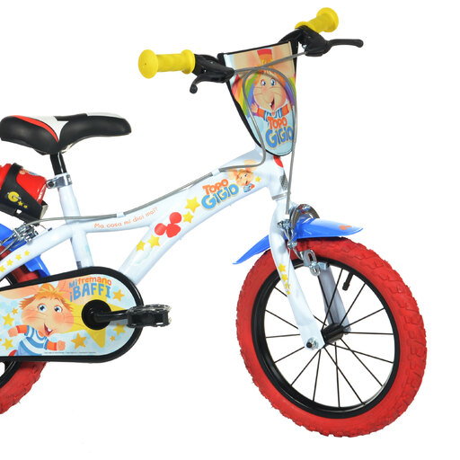 Bicicleta infantil Topo Gigio de 14 polegadas