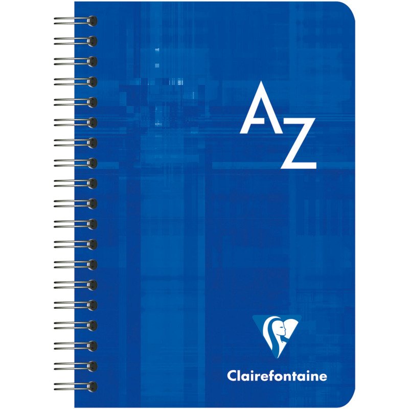 Répertoire Alphabétique spirale Clairefontaine Metric 9,5 x 14 cm 100 pages