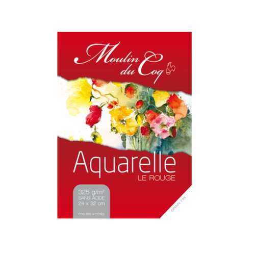 Moulin du Coq Aquarellpapier Le Rouge Block Panorama