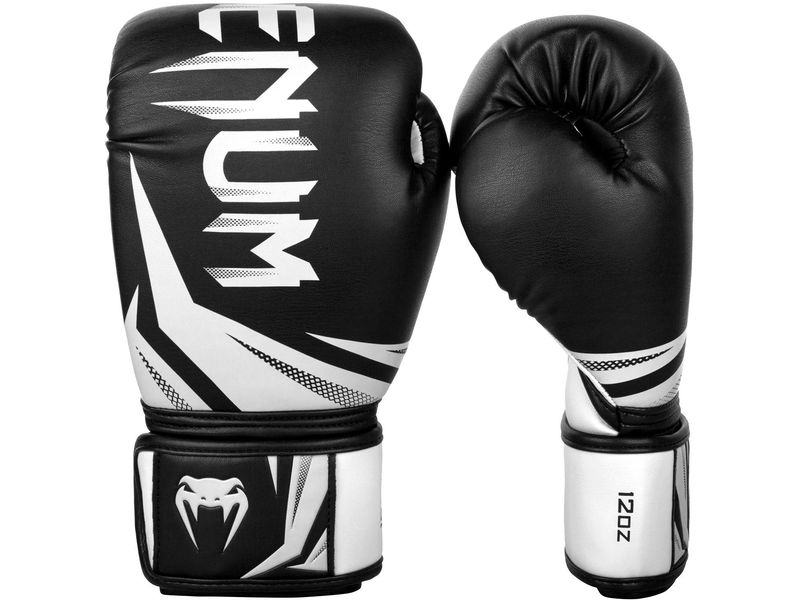 Venum Challenger 3.0 Boxing Gloves Schwarz/Weiss, 10 oz Boxhandschuhe