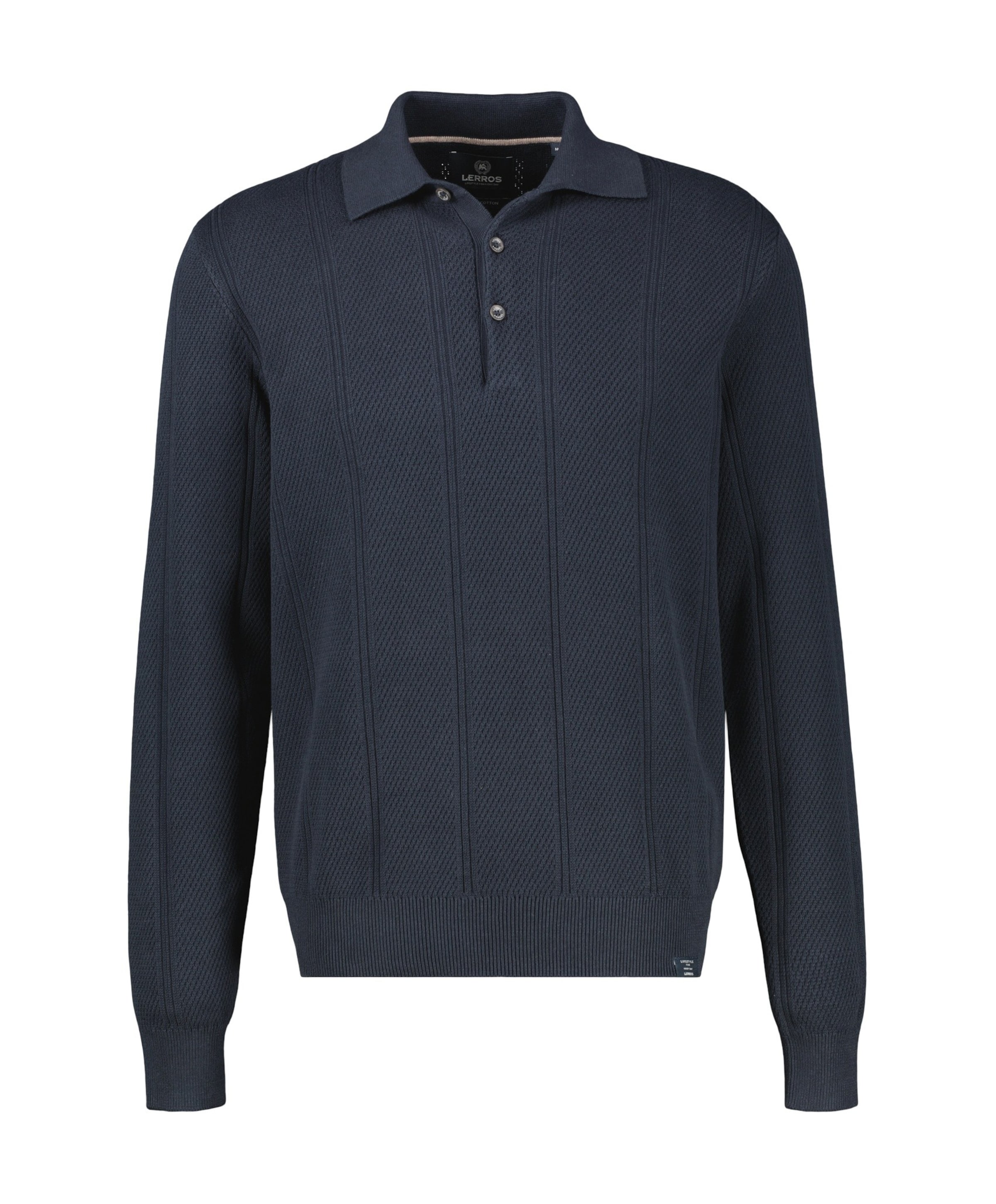 Lerros Heren trui blauw