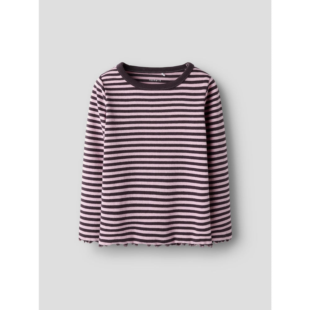 Køb Name It Blackberry Wine Nmfbensa Ls Slim Top Pb
