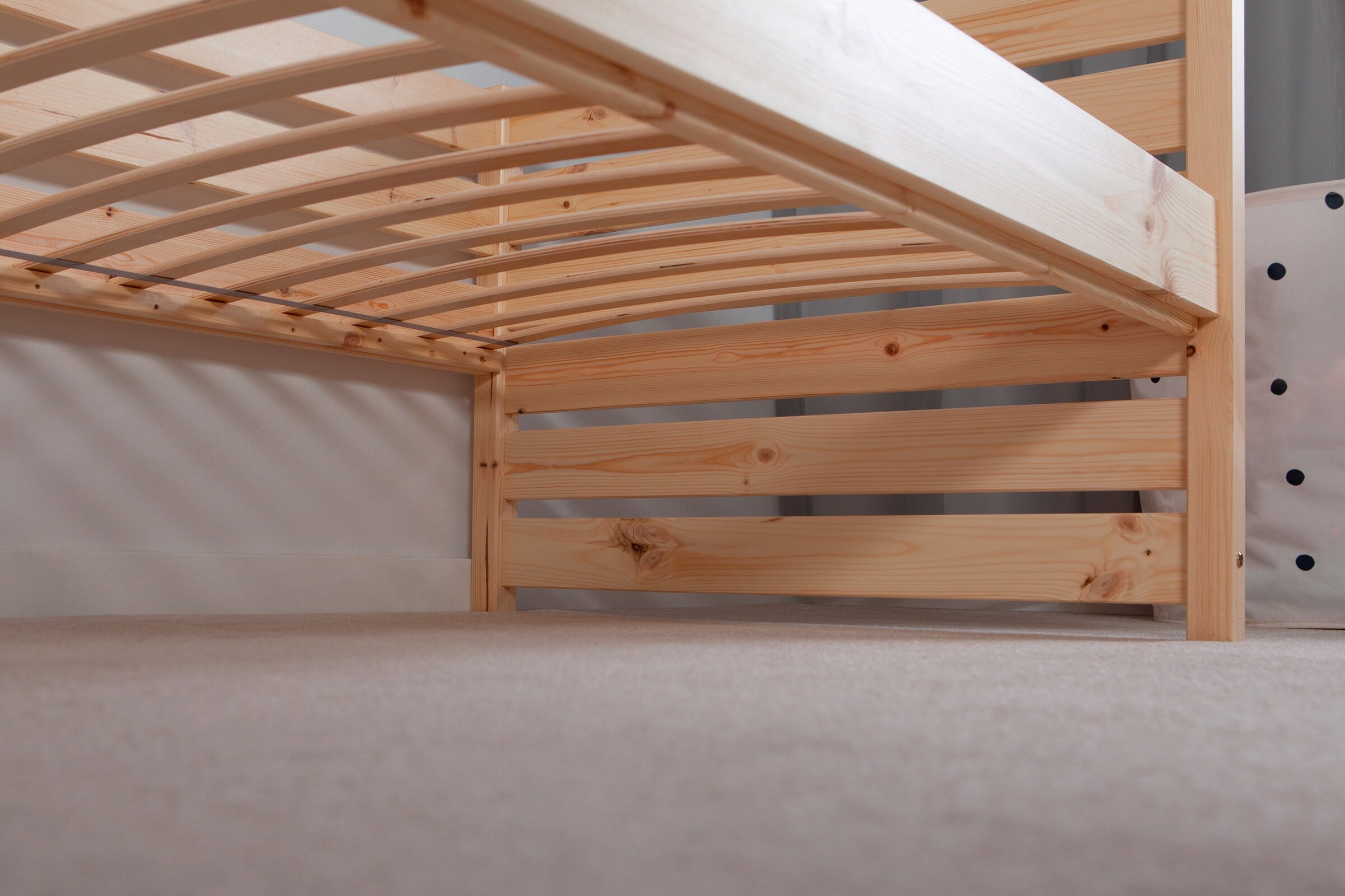 Ticaa Sofabett Naomi inkl. Funktionsschubkästen, 90x200 Natur