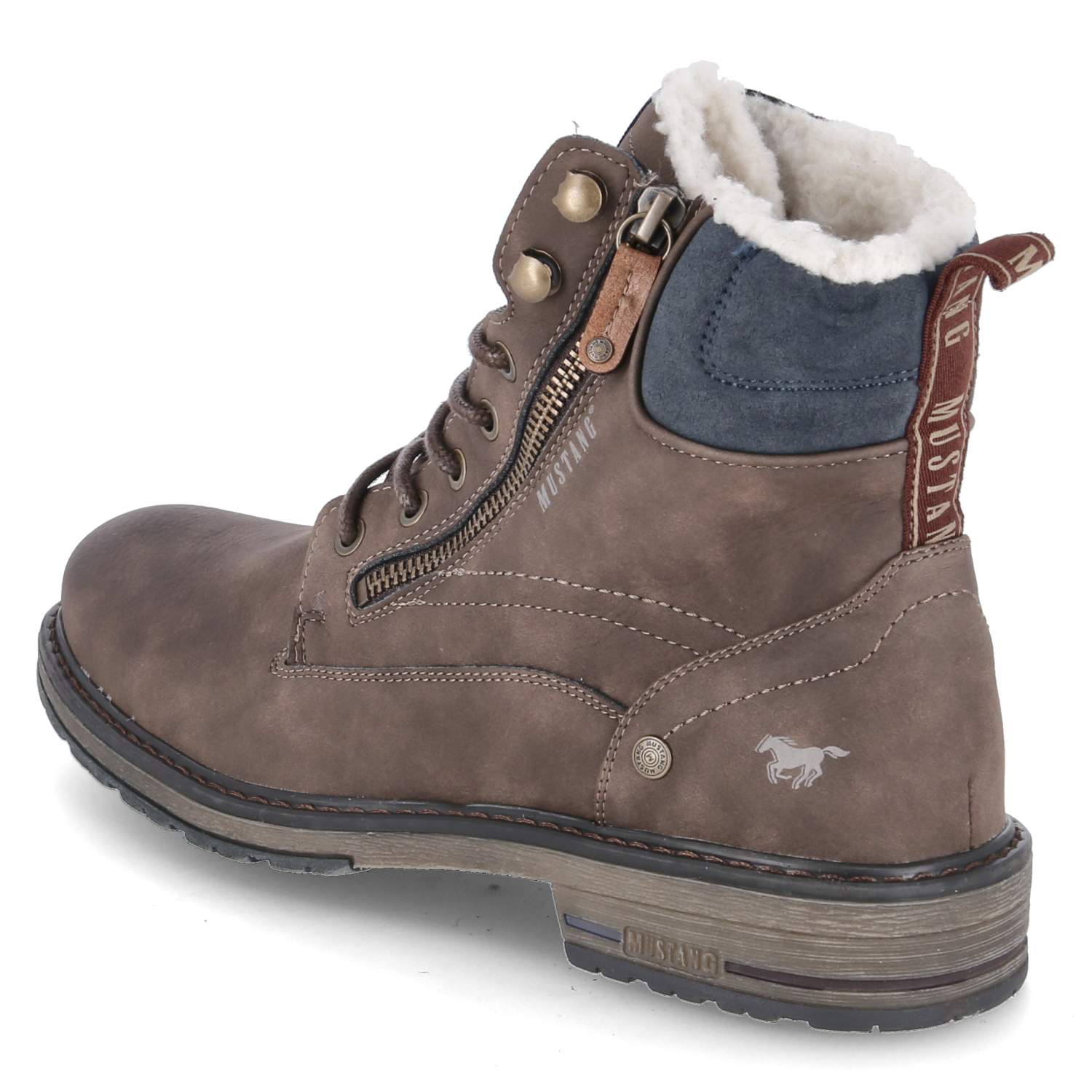 Mustang Winterboots  - dunkelbraun
