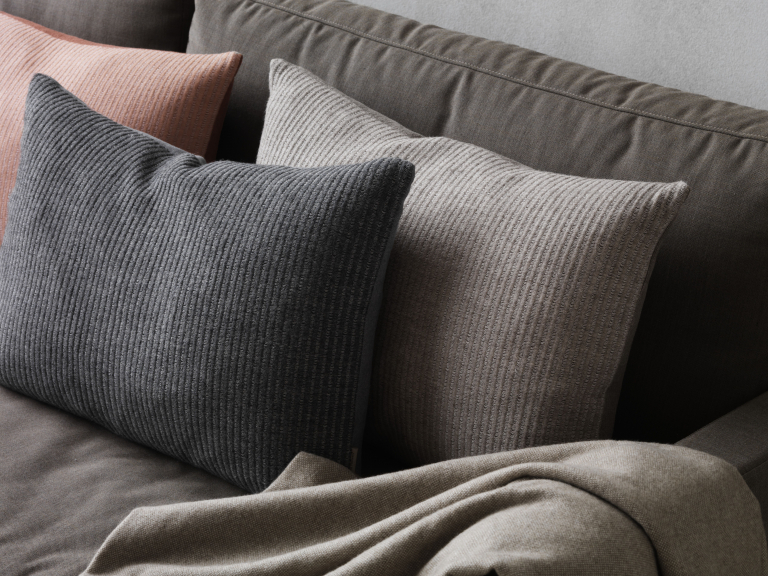 Fritz Hansen Throw plaid 190x120 bruin