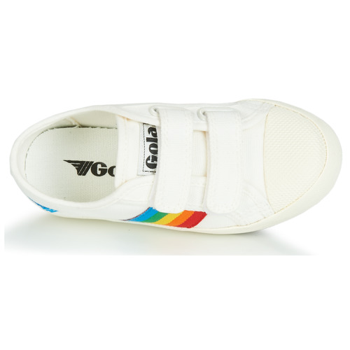 Gola - COASTER RAINBOW VELCRO - Blanc