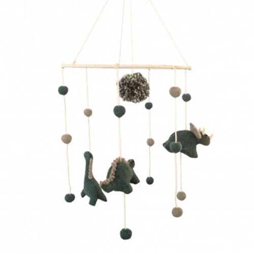 Fiona walker mobiel dinosaurus - blauw