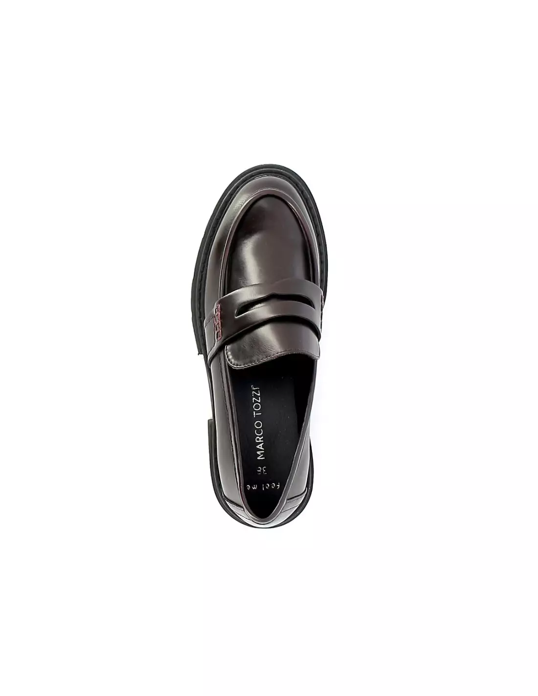 MARCO TOZZI 24700 - Mocassins & bateaux Bordeaux