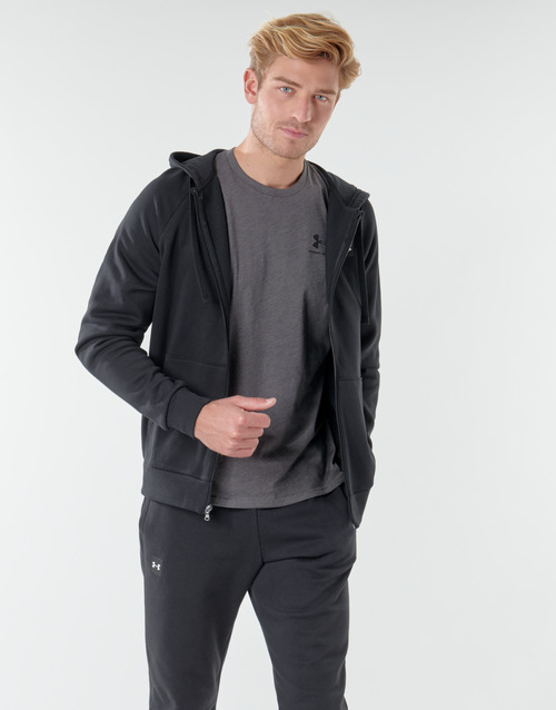 Under Armour - UA RIVAL FLEECE FZ - Noir