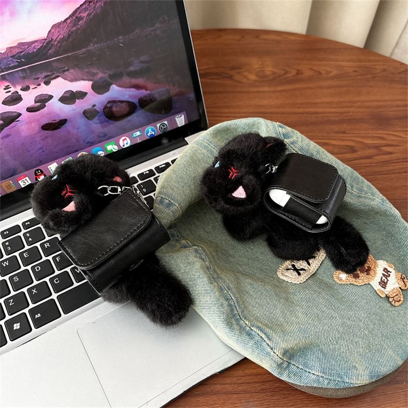 Jaguara - Cat Plush AirPods / Pro oortelefoonhoesje