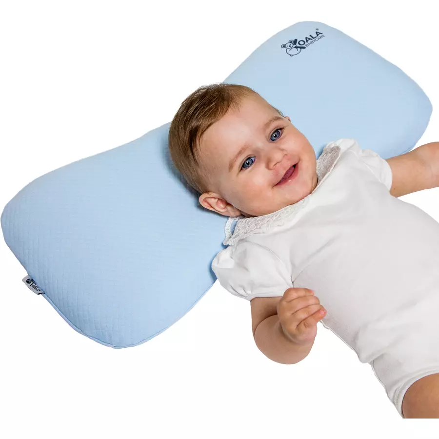 KOALA BABYCARE® Kopfkissen für Babys, ab 12 Monate blau