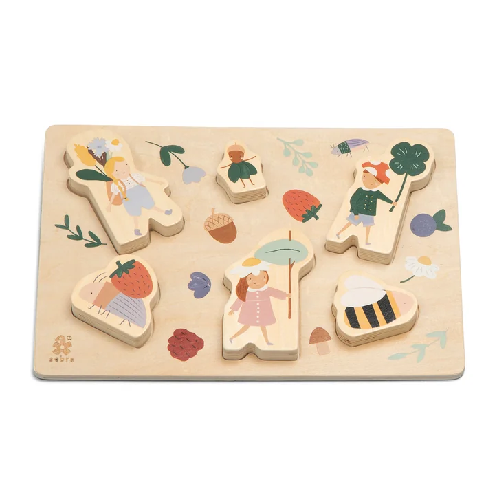 Sebra - Puzzle aus Holz, Pixie Land