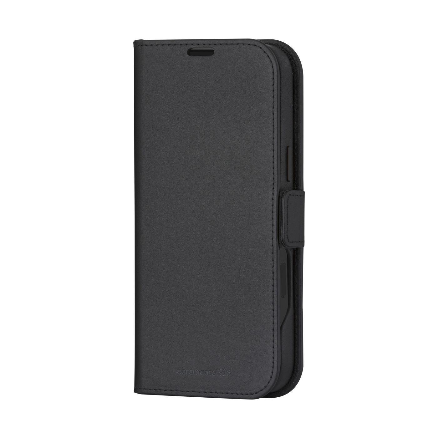 iPhone 16e 2in1 MagSafe Wallet Case Echtleder Tasche mit RFID Schutz Lynge (LME4GTBL6547) - Schwarz