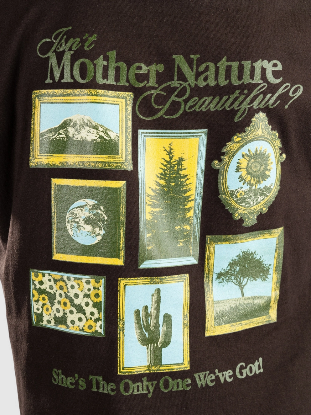 Dravus Mother Nature T-Shirt brown