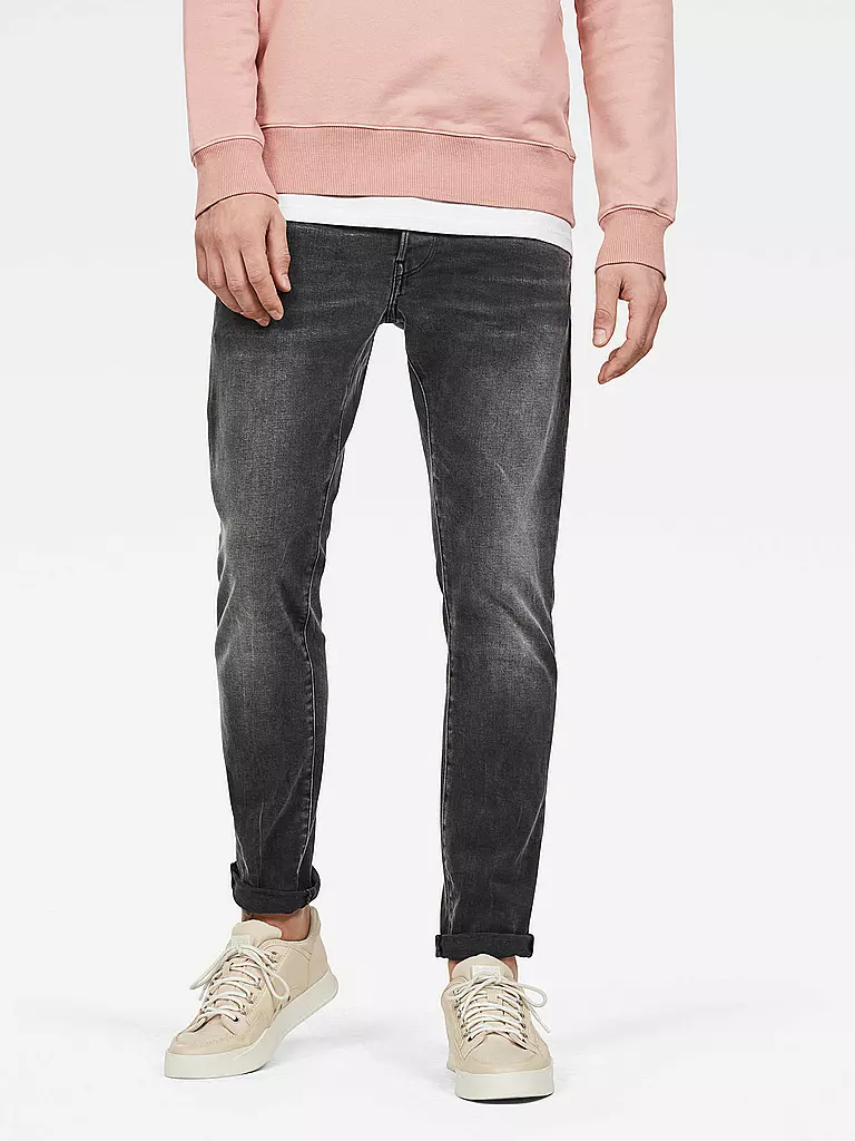 G-STAR RAW Jeans Slim Fit 3301 grau