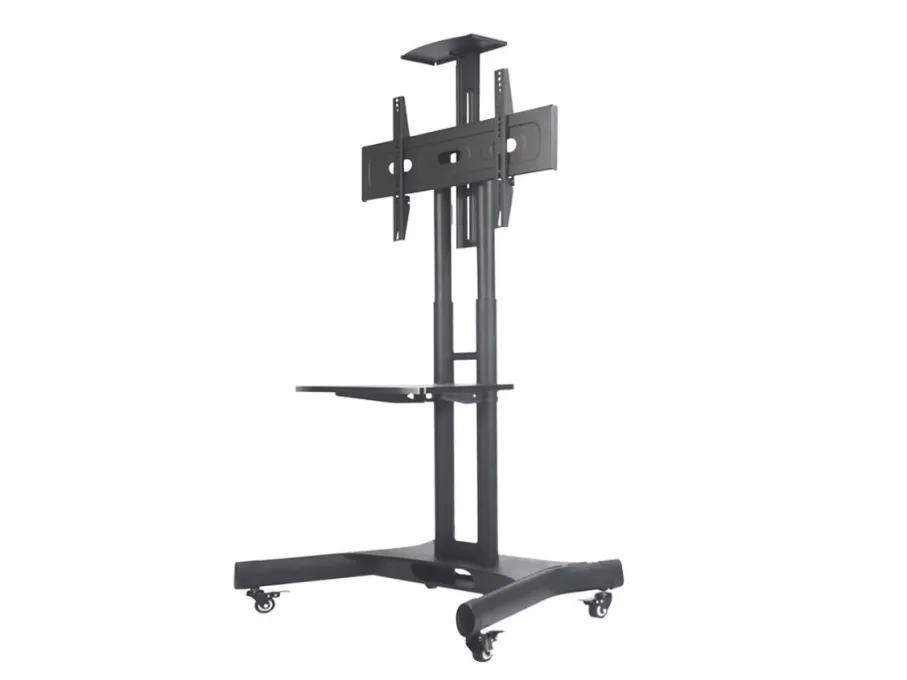 Neomounts NM-M1700 - Vogn med hjul - for LCD display - sort - skærmstørrelse: 32