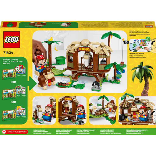 LEGO Super Mario Donkey Kongs Trætophus – Udvidelsessæt - 71424