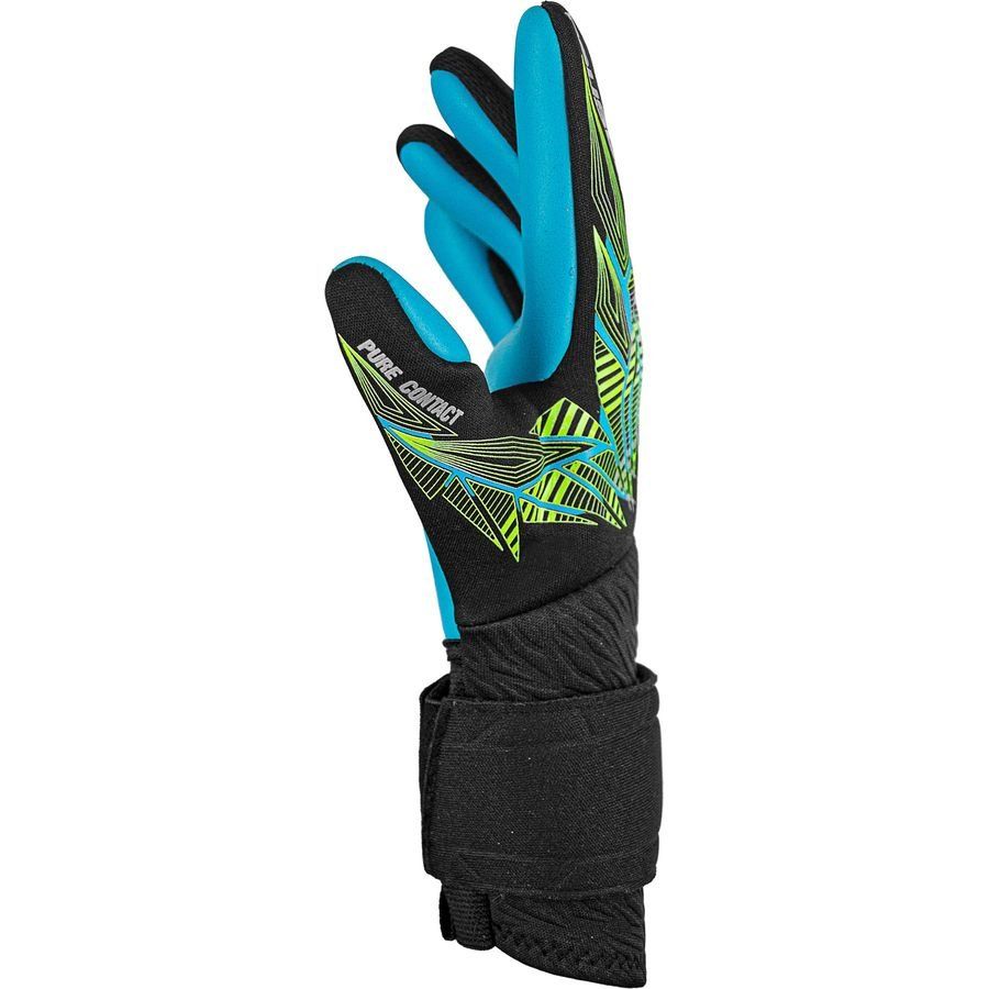 Reusch Gants de Gardien Pure Contact Aqua - Noir/Fluo/Bleu