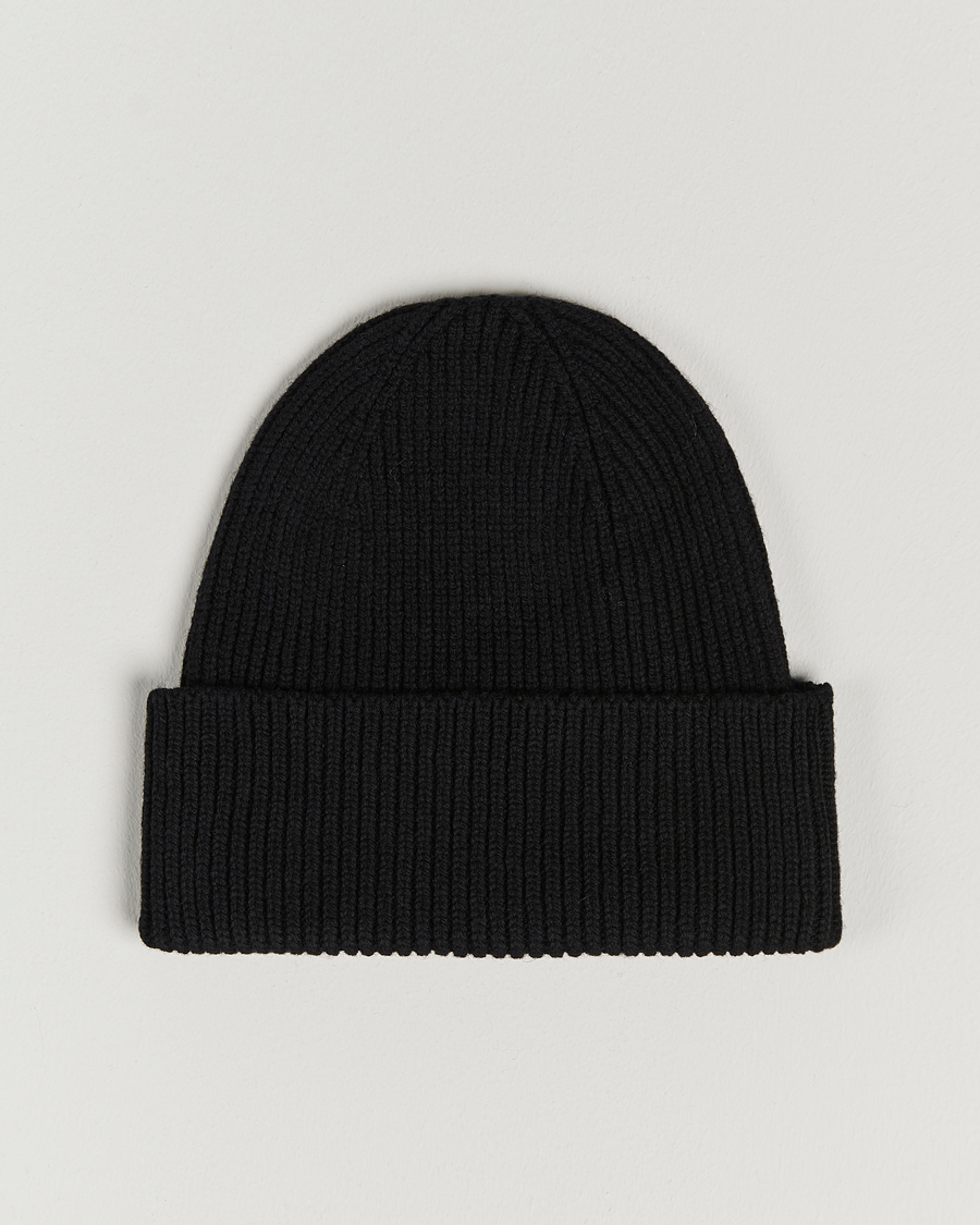 Colorful Standard Merino Wool Beanie Deep Black